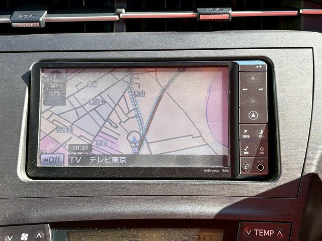 プリウス S 純正フルセグナビ バックカメラ ETC 純正アルミ(6枚目)