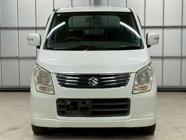 ワゴンＲ ＦＸリミテッド　純正オーディオ　プッシュスタート　純正アルミ　電動格納ミラー　オートエアコン（5枚目）