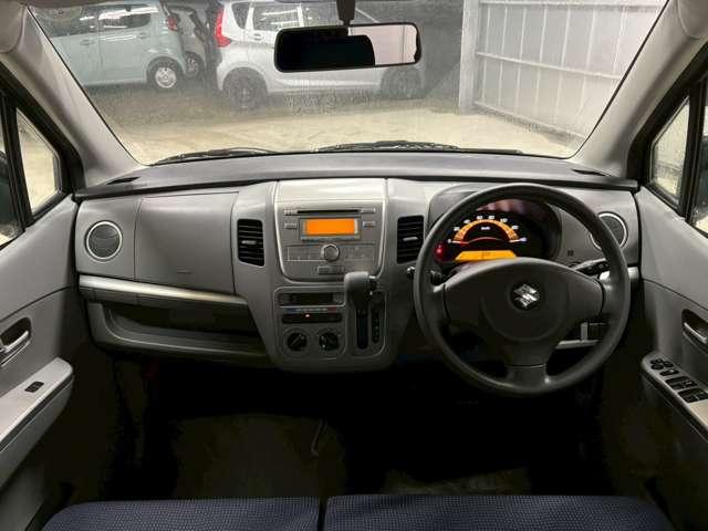 ワゴンＲ ＦＸリミテッド　プッシュスタート　純正オーディオ　純正アルミ　電動格納ミラー（9枚目）