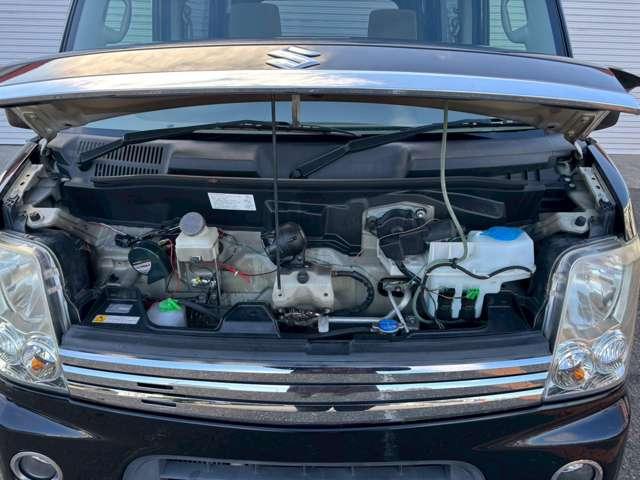 エブリイワゴン PZターボ 片側パワースライド 社外フルセグ/CD/DVD/Bluetooth対応ナビ 社外アルミ(16枚目)