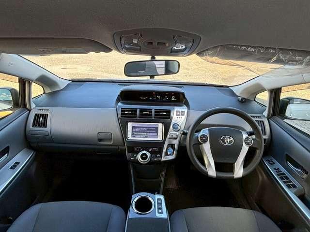 プリウスアルファ Ｓ　純正ＣＤ／ＳＤ／Ｂｌｕｅｔｏｏｔｈ／ワンセグ対応ナビ　バックカメラ　ＥＴＣ　純正アルミ　スマートキー　プッシュスタート　フォグライト（9枚目）