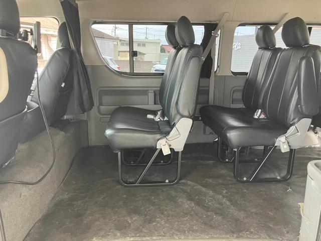 ハイエースワゴン ＧＬ　ＥＴＣ　バックカメラ　ナビ　ＴＶ　電動スライドドア　キーレスエントリー　電動格納ミラー　ＡＴ　ＣＤ　ＵＳＢ　Ｂｌｕｅｔｏｏｔｈ　１００Ｖ電源　盗難防止システム　ＡＢＳ　エアコン　パワーステアリング（74枚目）