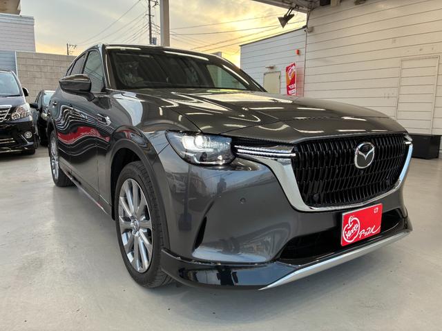 CX-60 XD エクスクルーシブモード ドライブレコーダー ETC 全周囲カメラ クリアランスソナー オートクルーズコントロール パワーシート 衝突被害軽減システム サンルーフ ナビ TV LEDヘッドランプ 電動リアゲート アルミホイール(13枚目)