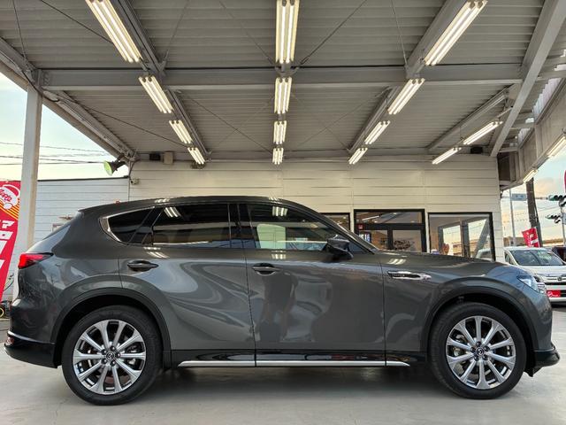 CX-60 XD エクスクルーシブモード ドライブレコーダー ETC 全周囲カメラ クリアランスソナー オートクルーズコントロール パワーシート 衝突被害軽減システム サンルーフ ナビ TV LEDヘッドランプ 電動リアゲート アルミホイール(14枚目)