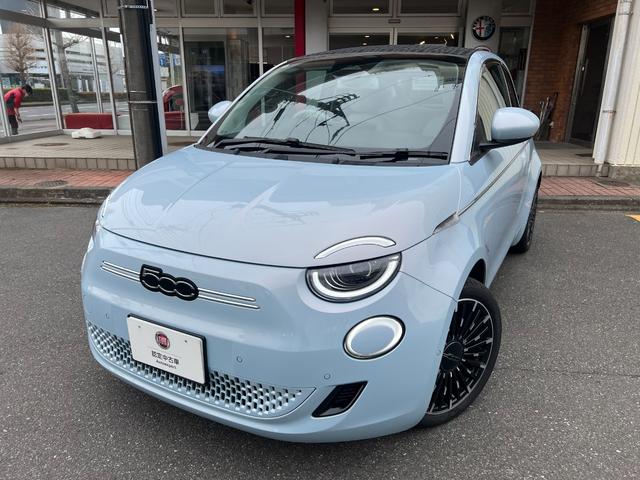 500e オープン 新車保証継承 Bカメラ LEDライト スマートキー ガラスルーフ パーキングセンサー シートヒーター ナビ フルオートエアコン 前面衝突警報 LKA(7枚目)