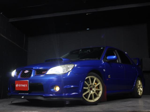 インプレッサ ＷＲＸ　ＳＴｉ　アプライドＧ型　ＭＯＭＯステアリング　ワークスベルステアリングボス　デフィ追加メーター　ブースト計　油温計　水温系　ＨＫＳサイレントハイパワーマフラー　三菱メモリーナビ　フルセグ　ＥＴＣ　ＨＩＤ（46枚目）