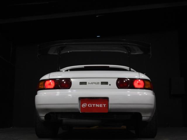 ＭＲ２ ＧＴ－Ｓ　ターボモデル　５速ＭＴ　ＡＲＣエアクリーナーボックス　ジュランタワーバー　ボルテックスＧＴウイング　フジツボマフラー　フロントレイズＬＥ３７Ｔ１７ＡＷ　リアプロドライブＧＣ－０１０Ｇ１８ＡＷ（29枚目）