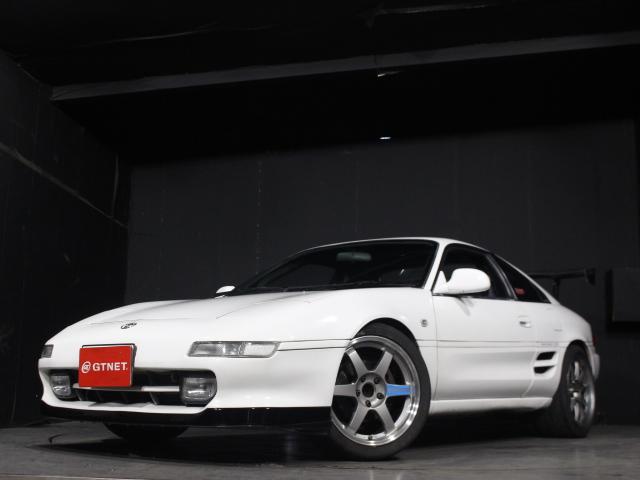 ＭＲ２ ＧＴ－Ｓ　ターボモデル　５速ＭＴ　ＡＲＣエアクリーナーボックス　ジュランタワーバー　ボルテックスＧＴウイング　フジツボマフラー　フロントレイズＬＥ３７Ｔ１７ＡＷ　リアプロドライブＧＣ－０１０Ｇ１８ＡＷ（46枚目）