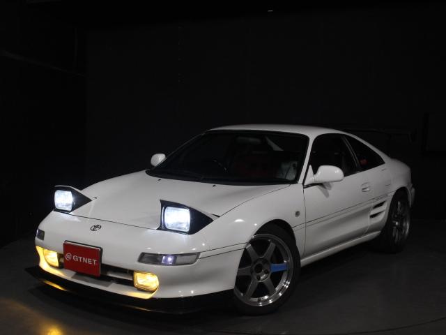 ＭＲ２ ＧＴ－Ｓ　ターボモデル　５速ＭＴ　ＡＲＣエアクリーナーボックス　ジュランタワーバー　ボルテックスＧＴウイング　フジツボマフラー　フロントレイズＬＥ３７Ｔ１７ＡＷ　リアプロドライブＧＣ－０１０Ｇ１８ＡＷ（48枚目）