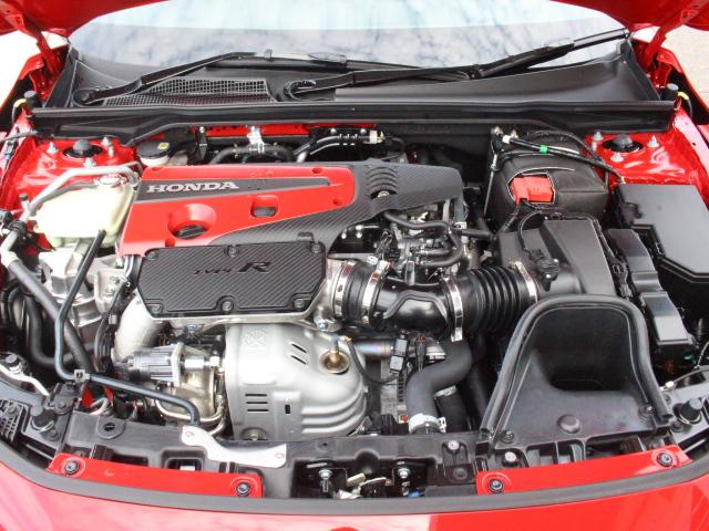 シビック タイプR レーシングブラックパッケージ 1オーナー 純正OPカーボンテールゲートスポイラー RBP専用ブラック内装 ワイヤレス充電器 自動防眩ルームミラー Honda SENSING ホンダコネクトディスプレー ETC2.0 ナビTV(7枚目)