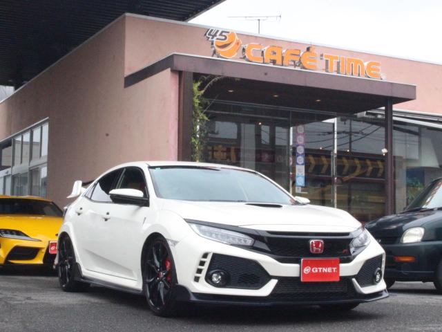 シビック タイプR 純正OPスタンダードインターナビ Bカメラ SPOONプログレッシブスプリング ETC クルーズコントロール LEDヘッドライト オートライト 純正20インチAW ブレンボキャリパー ドリルドローター(3枚目)