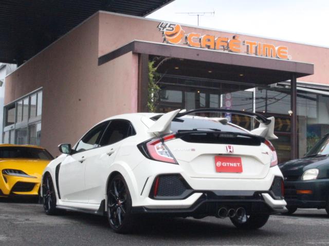 シビック タイプR 純正OPスタンダードインターナビ Bカメラ SPOONプログレッシブスプリング ETC クルーズコントロール LEDヘッドライト オートライト 純正20インチAW ブレンボキャリパー ドリルドローター(4枚目)