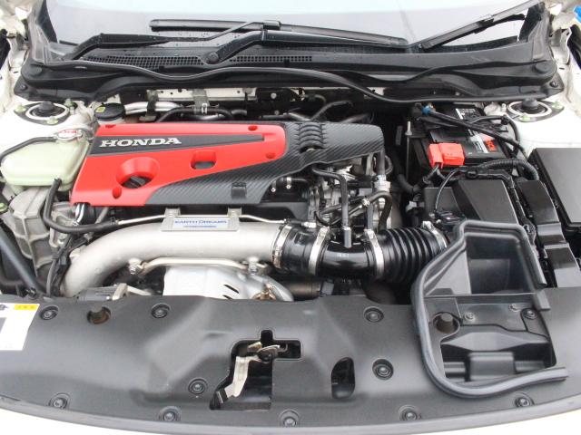 シビック タイプR 純正OPスタンダードインターナビ Bカメラ SPOONプログレッシブスプリング ETC クルーズコントロール LEDヘッドライト オートライト 純正20インチAW ブレンボキャリパー ドリルドローター(7枚目)