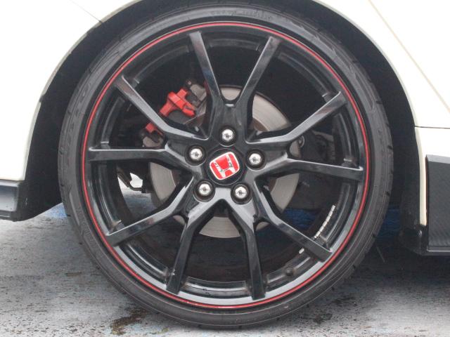 シビック タイプR 純正OPスタンダードインターナビ Bカメラ SPOONプログレッシブスプリング ETC クルーズコントロール LEDヘッドライト オートライト 純正20インチAW ブレンボキャリパー ドリルドローター(8枚目)