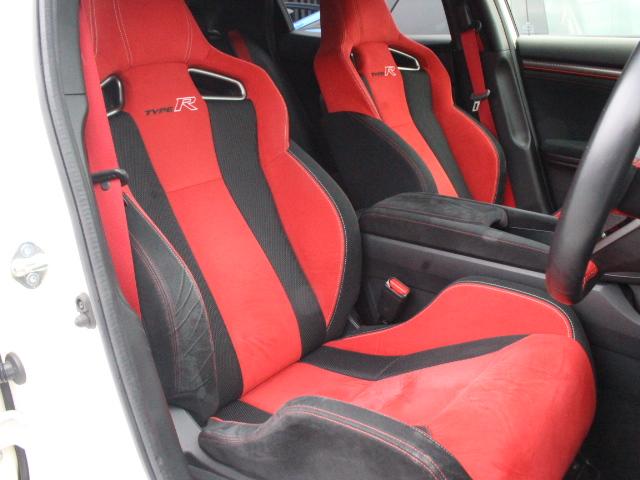 シビック タイプR 純正OPスタンダードインターナビ Bカメラ SPOONプログレッシブスプリング ETC クルーズコントロール LEDヘッドライト オートライト 純正20インチAW ブレンボキャリパー ドリルドローター(10枚目)