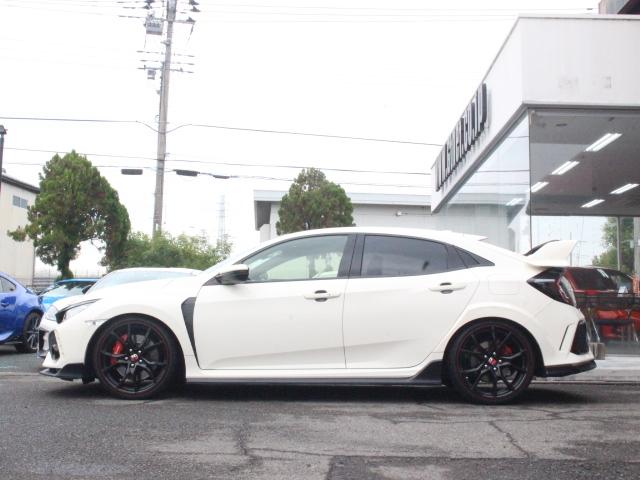 シビック タイプR 純正OPスタンダードインターナビ Bカメラ SPOONプログレッシブスプリング ETC クルーズコントロール LEDヘッドライト オートライト 純正20インチAW ブレンボキャリパー ドリルドローター(17枚目)