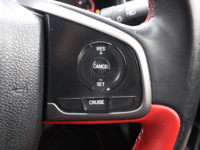 シビック タイプR 純正OPスタンダードインターナビ Bカメラ SPOONプログレッシブスプリング ETC クルーズコントロール LEDヘッドライト オートライト 純正20インチAW ブレンボキャリパー ドリルドローター(22枚目)