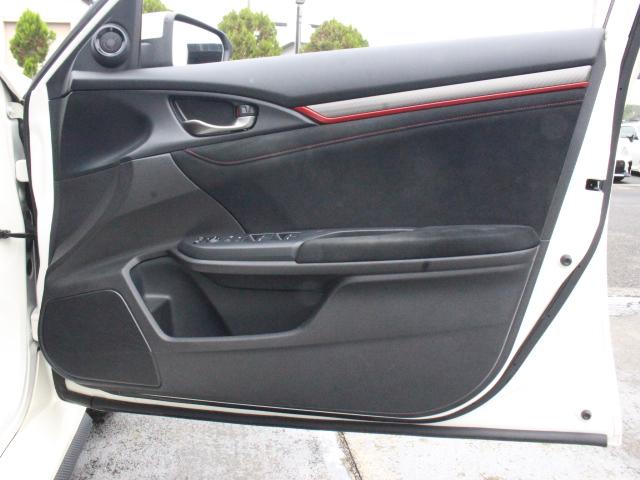 シビック タイプR 純正OPスタンダードインターナビ Bカメラ SPOONプログレッシブスプリング ETC クルーズコントロール LEDヘッドライト オートライト 純正20インチAW ブレンボキャリパー ドリルドローター(33枚目)