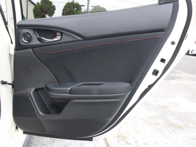 シビック タイプR 純正OPスタンダードインターナビ Bカメラ SPOONプログレッシブスプリング ETC クルーズコントロール LEDヘッドライト オートライト 純正20インチAW ブレンボキャリパー ドリルドローター(35枚目)