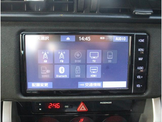 86 GTリミテッド ブラックパッケージ ブレンボキャリパー 専用ブラック塗装17インチアルミ 専用ブラック塗装リアスポ 専用ブラック塗装ドアミラー コーナーセンサー 純正SDナビ ハーフレザーシート シートヒーター ケンウッド前後ドラレコ(25枚目)