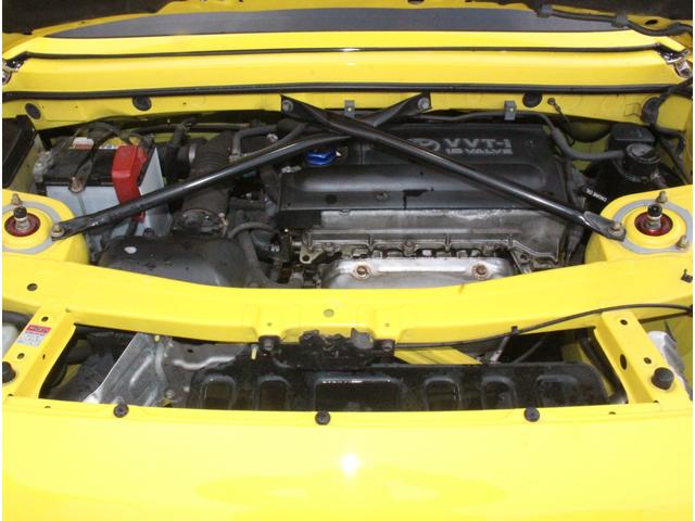 MR-S Sエディション 純正6速MT エンケイPF01前15インチ・後16インチアルミ ブリッツ車高調 社外エアロ 純正CD/MDデッキ リアスポイラー コムテックドラレコHDR360G ETC AC キーレスエントリー(7枚目)