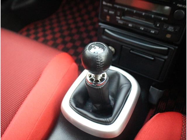 MR-S Sエディション 純正6速MT エンケイPF01前15インチ・後16インチアルミ ブリッツ車高調 社外エアロ 純正CD/MDデッキ リアスポイラー コムテックドラレコHDR360G ETC AC キーレスエントリー(13枚目)