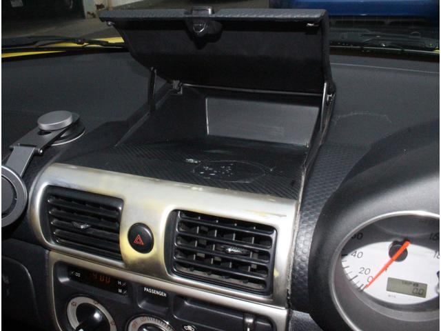 MR-S Sエディション 純正6速MT エンケイPF01前15インチ・後16インチアルミ ブリッツ車高調 社外エアロ 純正CD/MDデッキ リアスポイラー コムテックドラレコHDR360G ETC AC キーレスエントリー(24枚目)