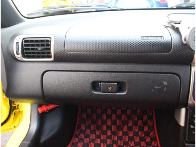 MR-S Sエディション 純正6速MT エンケイPF01前15インチ・後16インチアルミ ブリッツ車高調 社外エアロ 純正CD/MDデッキ リアスポイラー コムテックドラレコHDR360G ETC AC キーレスエントリー(27枚目)