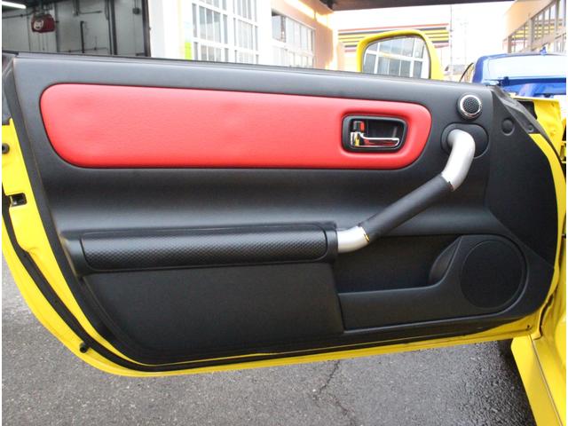 MR-S Sエディション 純正6速MT エンケイPF01前15インチ・後16インチアルミ ブリッツ車高調 社外エアロ 純正CD/MDデッキ リアスポイラー コムテックドラレコHDR360G ETC AC キーレスエントリー(34枚目)