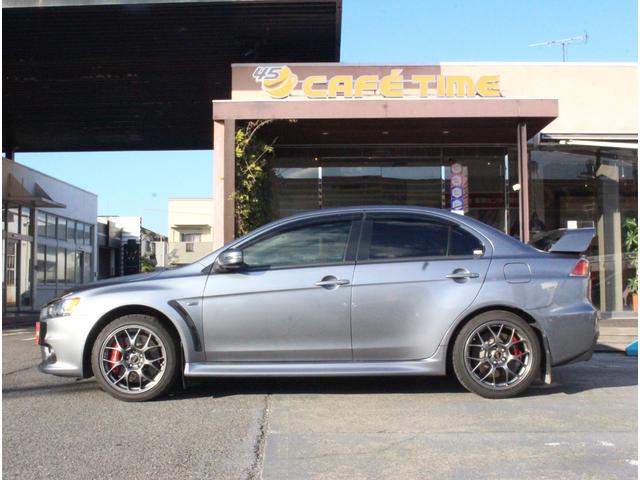 ランサー エボリューション ファイナルエディション 1000台限定車 JP0187 ビルシュタインショック ブレンボキャリパー 純正RECAROハーフレザーシート BBS18インチ鍛造アルミ ブラック塗装ルーフ HIDヘッドライト オートライト ETC(17枚目)