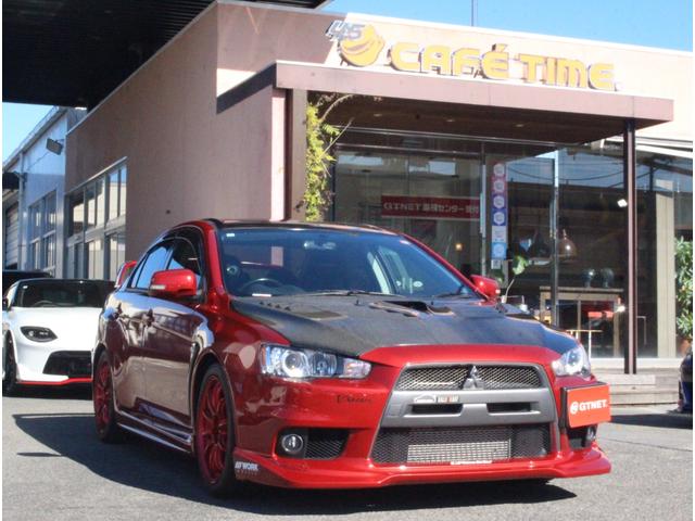 ランサー GSRエボリューションX ワンオーナー車 VARISカーボンボンネット グレッディブローオフバルブ グレッディフロントリップ OPサイドステップ リアコーナーエクステンション ビルシュタインショック コルトスピードダウンサス(3枚目)