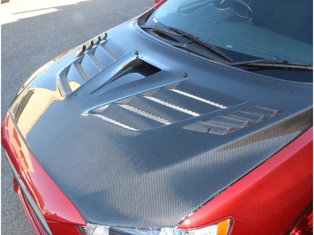 ランサー GSRエボリューションX ワンオーナー車 VARISカーボンボンネット グレッディブローオフバルブ グレッディフロントリップ OPサイドステップ リアコーナーエクステンション ビルシュタインショック コルトスピードダウンサス(38枚目)