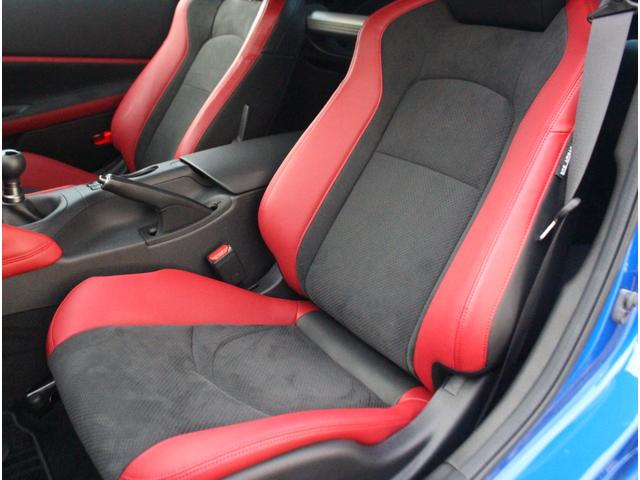 フェアレディZ バージョンST セキュリティパック&セーフティエントリー ハーフレザーシート パワーシート シートヒーター レイズ製純正19インチ鍛造アルミ BOSEサウンド インテリジェントクルーズコントロール ETC2.0(12枚目)