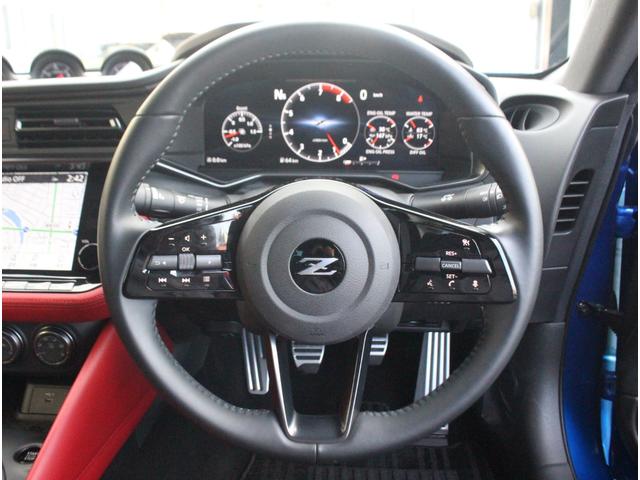 フェアレディZ バージョンST セキュリティパック&セーフティエントリー ハーフレザーシート パワーシート シートヒーター レイズ製純正19インチ鍛造アルミ BOSEサウンド インテリジェントクルーズコントロール ETC2.0(20枚目)