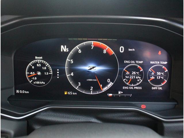 フェアレディZ バージョンST セキュリティパック&セーフティエントリー ハーフレザーシート パワーシート シートヒーター レイズ製純正19インチ鍛造アルミ BOSEサウンド インテリジェントクルーズコントロール ETC2.0(22枚目)