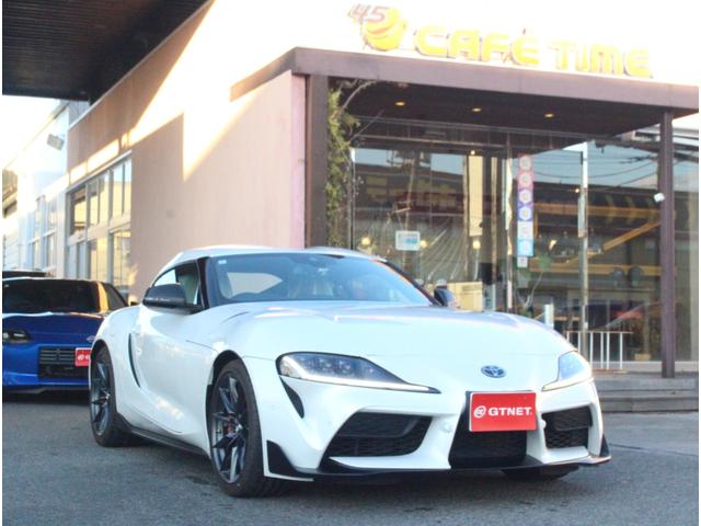 スープラ ＲＺ　ワンオーナー車　トヨタセーフティセンス　クルーズコントロール　プリクラッシュセーフティ　クリアランスソナー　ブラインドスポットモニター　レーンディパーチャーアラート　カラーＨＵＤ　ＪＢＬサウンド（3枚目）