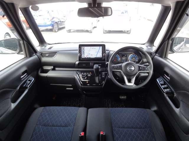 ルークス ６６０　ハイウェイスターＸ　プロパイロット　エディション　純正ナビ　アラウンドビューモニター　左右パワースライドドア　アイドリング　イモビ　パノラマモニター　助手席エアバッグ　衝突軽減ブレーキ　ＰＷ　ナビ＆ＴＶ　１セグ　ＬＥＤヘッドライト　ＬＤＷ　スマートキー　ワンオーナー車　バックカメラ（4枚目）