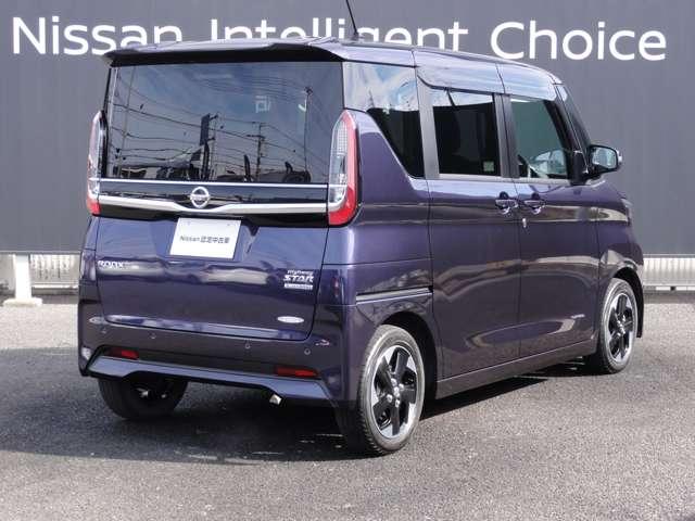 ルークス ６６０　ハイウェイスターＸ　プロパイロット　エディション　両側電動スライドドア　プロパイロット　左右パワースライドドア　アイドリング　イモビ　パノラマモニター　助手席エアバッグ　衝突軽減ブレーキ　ＰＷ　ＬＥＤヘッドライト　ＬＤＷ　スマートキー　ワンオーナー車　バックカメラ　ＰＳ　定期点検記録簿（2枚目）