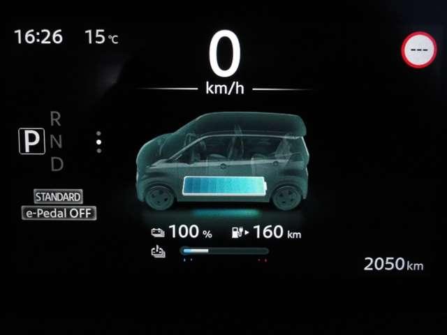 サクラ Ｇ　プロパイロット　純正ナビ　アラウンドビューモニター　展示試乗車ＵＰ　踏み間違い防止アシスト　ＬＥＤヘッドランプ　スマートキー　ＬＤＷ　盗難防止システム　オートエアコン　ＥＴＣ２．０　ドライブレコーダー　記録簿　ハンドルヒーター　シートヒーター（6枚目）