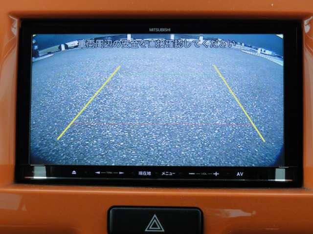 ハスラー ６６０　Ｇ　三菱製ナビ（ＮＲ－ＭＺ３３）／バックカメラ／衝突被　セキュリティー　スマキー　１セグＴＶ　キーレスエントリーシステム　パワーウィンドウ　ナビ・ＴＶ　Ｗエアバック　パワーステアリング　エアコン　エアＢ　ＡＢＳ　メモリナビ　衝突軽減ブレーキ付き　Ｂモニタ（3枚目）