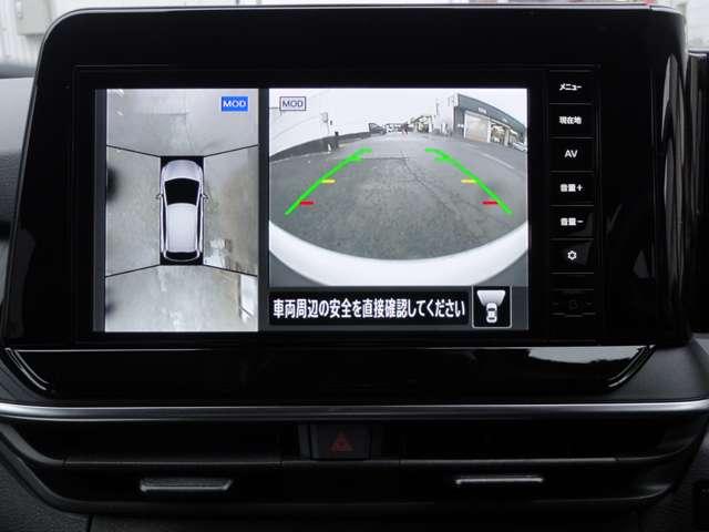 ノート １．２　Ｘ　純正メモリーナビＴＶ　アラウンドビューＭ　リアカメラ　衝突被害軽減ブレ－キ　全方位カメラ　ＥＴＣ付　ＬＥＤヘッドライト　レーンアシスト　インテリジェントキー　ワンオーナー　ドラレコ　整備記録簿　盗難防止システム　ワンセグＴＶ　ＴＶナビ　ＡＢＳ（3枚目）