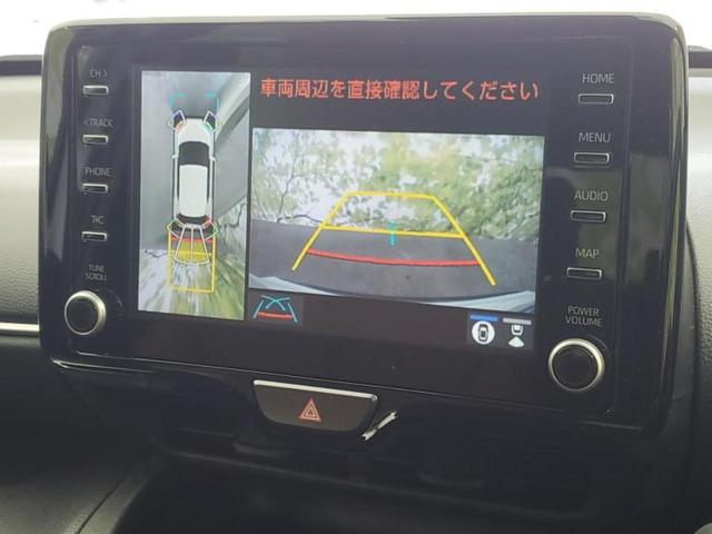ヤリスクロス Ｚアドベンチャー　保証書／ディスプレイオーディオ＋ナビ８インチ／トヨタセーフティセンス／シートヒーター　前席／パノラミックビューモニター／車線逸脱防止支援システム／シート　ハーフレザー　衝突被害軽減システム　電動シート（12枚目）