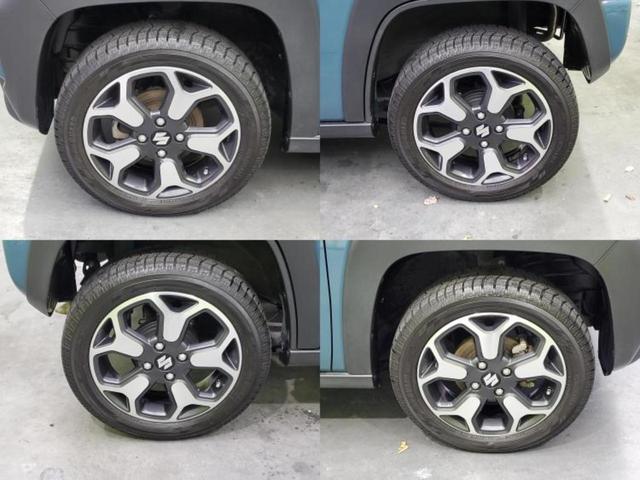 ハスラー 4WDハイブリッドXターボ 新品タイヤ/保証書/純正 SDナビ/セーフティサポート(スズキ)/シートヒーター 前席/全方位モニター用カメラ/車線逸脱防止支援システム/パーキングアシスト バックガイド 衝突被害軽減システム 4WD(57枚目)