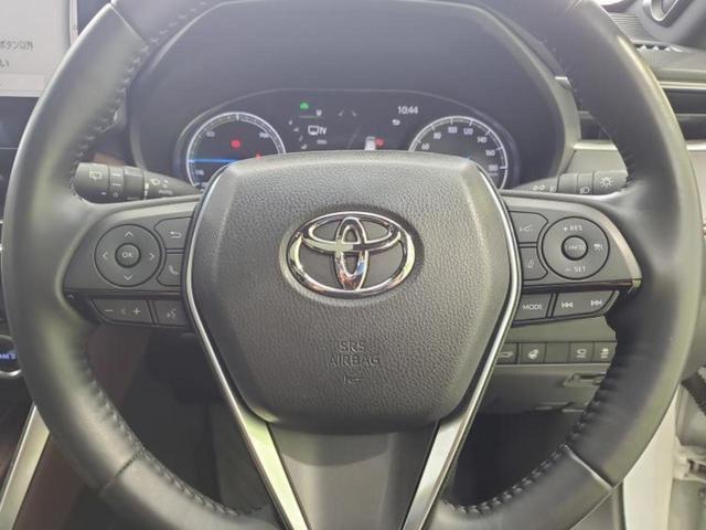 ハリアーハイブリッド Zレザーパッケージ 調光パノラマルーフ/純正エアロ/JBL/保証書/ディスプレイオーディオ+ナビ12.3インチ/デジタルインナーミラー/トヨタセーフティセンス/エアーシート 前席/パノラミックビューモニター 革シート(16枚目)