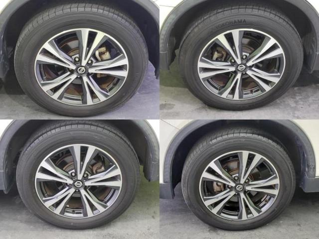 エクストレイル 20X 新品タイヤ/保証書/純正 9インチ SDナビ/インテリジェントルームミラー/エマージェンシーブレーキ/アラウンドビューモニター/車線逸脱防止支援システム/シート 合皮/プロパイロット 全周囲カメラ(54枚目)