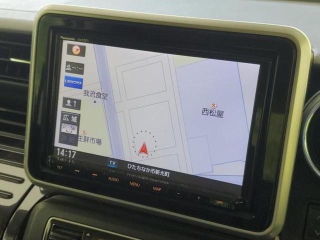 スペーシアカスタム ハイブリッドＸＳターボ　新品タイヤ／保証書／純正　８インチ　ＳＤナビ／デュアルカメラブレーキサポート（スズキ）／両側電動スライドドア／シートヒーター　運転席／全方位モニター用カメラ／車線逸脱防止支援システム　ターボ　禁煙車（10枚目）