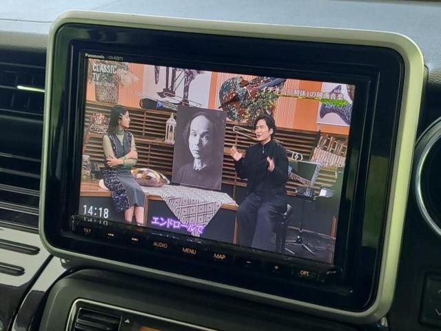 スペーシアカスタム ハイブリッドＸＳターボ　新品タイヤ／保証書／純正　８インチ　ＳＤナビ／デュアルカメラブレーキサポート（スズキ）／両側電動スライドドア／シートヒーター　運転席／全方位モニター用カメラ／車線逸脱防止支援システム　ターボ　禁煙車（12枚目）