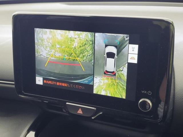 ヤリスクロス ハイブリッドＺ　保証書／ディスプレイオーディオ８インチ／トヨタセーフティセンス／シートヒーター　前席／パノラミックビューモニター／車線逸脱防止支援システム／シート　ハーフレザー　衝突被害軽減システム　全周囲カメラ（13枚目）