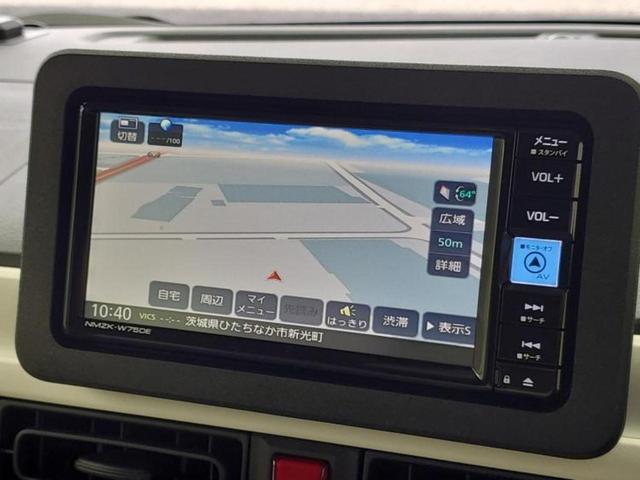 ムーヴキャンバス ストライプスＸ　純正　ナビ／スマートアシスト（トヨタ・ダイハツ）／両側電動スライドドア／車線逸脱防止支援システム／ＵＳＢジャック／Ｂｌｕｅｔｏｏｔｈ接続／ＥＢＤ付ＡＢＳ／横滑り防止装置／アイドリングストップ　禁煙車（10枚目）