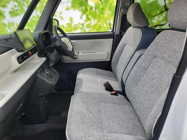 ムーヴキャンバス ストライプスＧ　保証書／ディスプレイオーディオ９インチ／スマートアシスト（トヨタ・ダイハツ）／両側電動スライドドア／シートヒーター　前席／パノラマモニター／車線逸脱防止支援システム　衝突被害軽減システム　全周囲カメラ（6枚目）